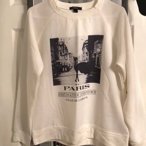 Forever 21 white top